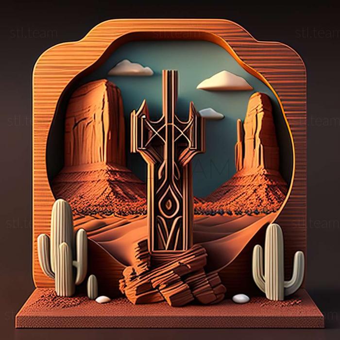 3D model Monument Valley 2 game (STL)